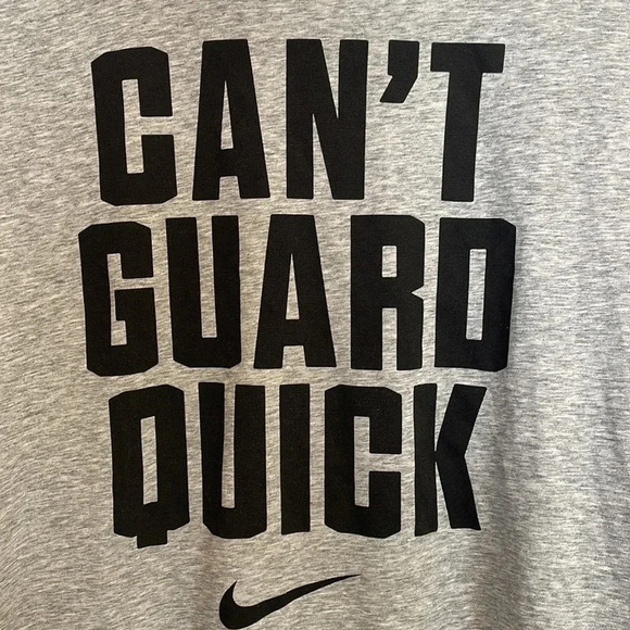 Nike The Nike Tee Dri-fit gray tee men’s size large - Picture 2 of 6